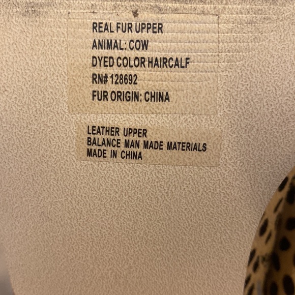 Dolce Vita Cheetah Print Mules - Picture 5 of 5